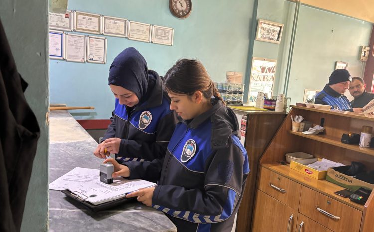 Zabıtalarımızın Yiyecek İşletmelerine Denetimleri Devam Ediyor!